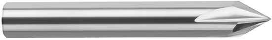Fraise à chanfreiner en carbure monobloc 60° 4 dents - picture - file