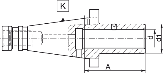 Mandrins pour douilles de réglage - cut - schema