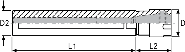 Petites rallonges pour mandrin à pinces ER - cut - schema