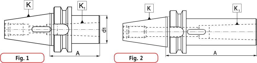 Adaptateur porte-fraises - cut - schema