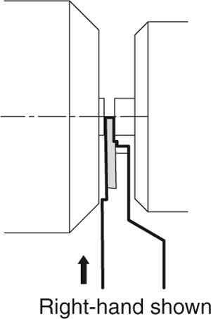 Porte-outils de tronçonnage (outillage de broche secondaire). - picture - file