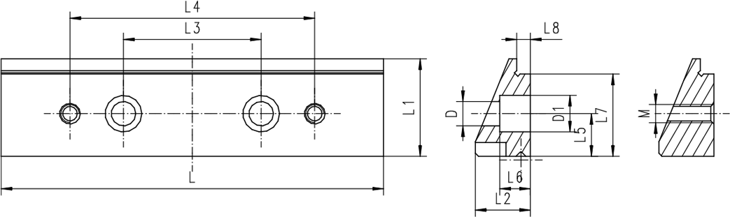 Mors en gradins - cut - schema