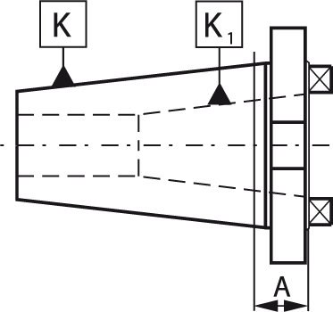 Douilles de réduction - cut - schema