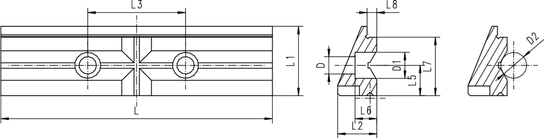 Mors prismatiques - cut - schema