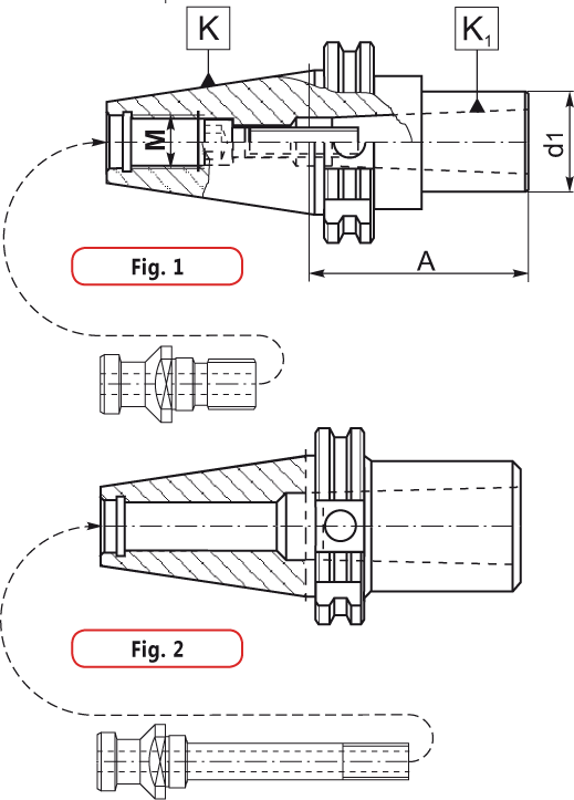 Adaptateur - cut - schema