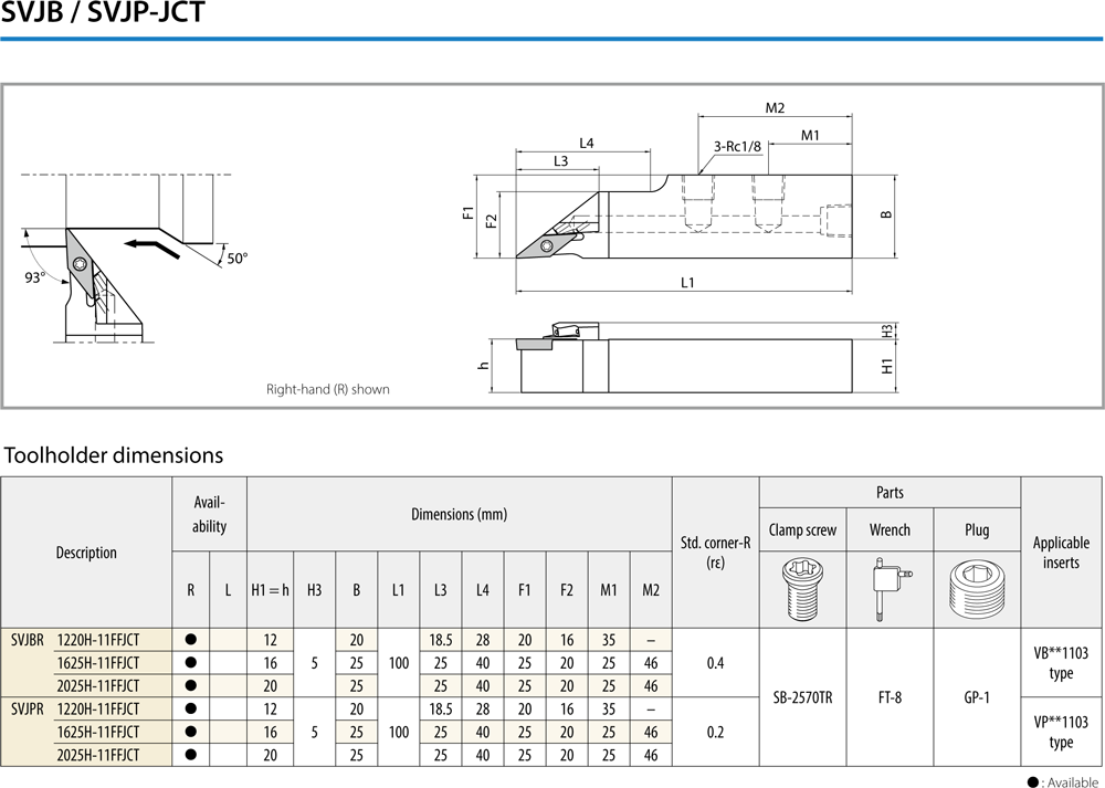 Pour plaquettes VP - cut - schema