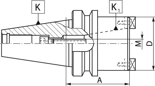 Douilles de réduction - cut - schema