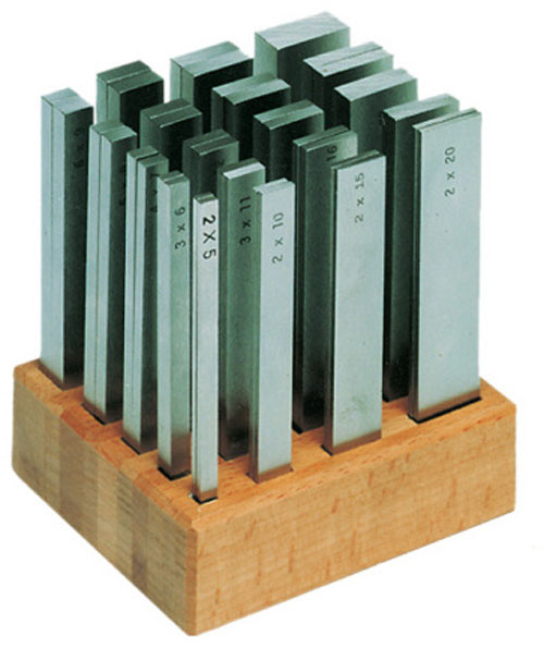 Jeux de 20 à 24 cales parallèles - Coffret Bois - picture - file