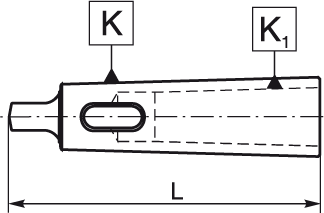 Douille de réduction - Bison - CM 5 - cut - schema