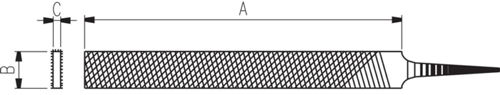 Lime plate de précision - cut - schema