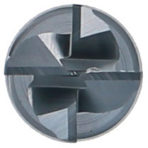 Fraise 4 dents - HB - Hélice pas variable - Acier Inoxydable